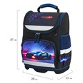 Ранец ЮНЛАНДИЯ WISE, 1 отделение, 3 кармана, устойчивое дно, "Street power", 37x29х15 см, 272071 272071