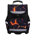Ранец ЮНЛАНДИЯ WISE, 1 отделение, 3 кармана, устойчивое дно, Volcano split, 37х29х15 см, 273162 273162