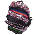 Рюкзак BRAUBERG CANVAS универсальный, 2 отделения, "Фигуры", канвас, 47х32х14 см, 226353 226353