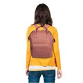 Рюкзак BRAUBERG CELEBRITY универсальный, экокожа, длинные ручки, коралловый, 34х23х15 см, 227078 227078