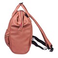 Рюкзак BRAUBERG CELEBRITY универсальный, экокожа, длинные ручки, коралловый, 34х23х15 см, 227078 227078