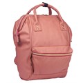 Рюкзак BRAUBERG CELEBRITY универсальный, экокожа, длинные ручки, коралловый, 34х23х15 см, 227078 227078
