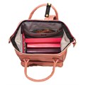 Рюкзак BRAUBERG CELEBRITY универсальный, экокожа, длинные ручки, коралловый, 34х23х15 см, 227078 227078
