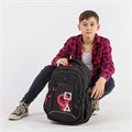 Рюкзак BRAUBERG CONTENT универсальный, 3 отделения, светоотражающий принт, "Figures", 47х33х18 см, 270765 270765