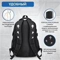 Рюкзак BRAUBERG CONTENT универсальный, 3 отделения, светоотражающий принт, "Figures", 47х33х18 см, 270765 270765