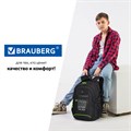 Рюкзак BRAUBERG CONTENT универсальный, 3 отделения, светоотражающий принт, "Think", 47х33х18 см, 270764 270764