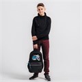 Рюкзак BRAUBERG FASHION CITY универсальный, 2 отделения, "Skateboard", черный, 46х31х15 см, 229969 229969