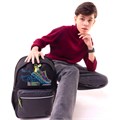 Рюкзак BRAUBERG FASHION CITY универсальный, 2 отделения, "Virtual sneaker", черный, 46х31х15 см, 271671 271671