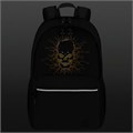 Рюкзак BRAUBERG FASHION CITY универсальный, 2 отделения, Skull, черный, 46х31х15 см, 272572 272572