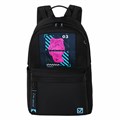 Рюкзак BRAUBERG FASHION CITY универсальный, карман-антивор, "The original", черный, 44х31х16 см, 271674 271674