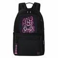Рюкзак BRAUBERG FASHION CITY универсальный, карман-антивор, Hug me, черный, 44х31х16 см, 272570 272570