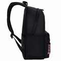 Рюкзак BRAUBERG FASHION CITY универсальный, карман-антивор, Hug me, черный, 44х31х16 см, 272570 272570