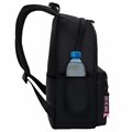Рюкзак BRAUBERG FASHION CITY универсальный, карман-антивор, Hug me, черный, 44х31х16 см, 272570 272570