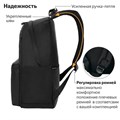 Рюкзак BRAUBERG FASHION CITY, универсальный, "Anime Cats", черный, 44х31х16 см, 229965 229965