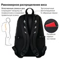 Рюкзак BRAUBERG FASHION CITY, универсальный, "Anime Cats", черный, 44х31х16 см, 229965 229965