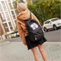 Рюкзак BRAUBERG FASHION CITY, универсальный, "Anime Cats", черный, 44х31х16 см, 229965 229965