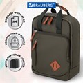 Рюкзак BRAUBERG FRIENDLY универсальный с длинными ручками, хаки, 37х26х13 см, 270091 270091