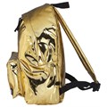 Рюкзак BRAUBERG GLOSSY универсальный, блестящий, светло-золотой, 41х32х14 см, 227094 227094