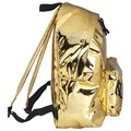 Рюкзак BRAUBERG GLOSSY универсальный, блестящий, светло-золотой, 41х32х14 см, 227094 227094
