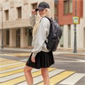 Рюкзак BRAUBERG HIGH SCHOOL универсальный, 3 отделения, "Карбон", черный, 46х31х18 см, 270758 270758