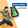 Рюкзак BRAUBERG HIGH SCHOOL универсальный, 3 отделения, "Лайм", черный/салатовый, 46х31х18 см, 225524 225524