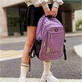 Рюкзак BRAUBERG HIGH SCHOOL универсальный, 3 отделения, "Стимул", фиолетовый, 46х31х18 см, 225516 225516