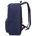 Рюкзак BRAUBERG POSITIVE универсальный, карман-антивор, "Dark blue", 42х28х14 см, 270775 270775