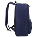 Рюкзак BRAUBERG POSITIVE универсальный, карман-антивор, "Dark blue", 42х28х14 см, 270775 270775