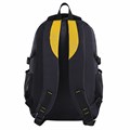 Рюкзак BRAUBERG TITANIUM универсальный, 3 отделения, черный, желтые вставки, 45х28х18 см, 224385 224385