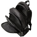 Рюкзак BRAUBERG TITANIUM универсальный, 3 отделения, черный, салатовые вставки, 45х28х18 см, 270766 270766