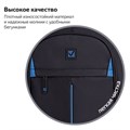Рюкзак BRAUBERG TITANIUM универсальный, 3 отделения, черный, синие вставки, 45х28х18 см, 224734 224734