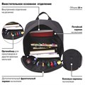 Рюкзак BRAUBERG URBAN универсальный, "Black Melange2, черный, 43х30х17 см, 228841 228841