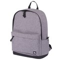 Рюкзак BRAUBERG URBAN универсальный, "Grey Melange", серый, 43х30х17 см, 228842 228842