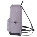 Рюкзак BRAUBERG URBAN универсальный, "Grey Melange", серый, 43х30х17 см, 228842 228842