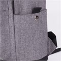 Рюкзак BRAUBERG URBAN универсальный, "Grey Melange", серый, 43х30х17 см, 228842 228842
