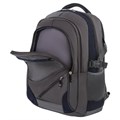Рюкзак BRAUBERG URBAN универсальный, 2 отделения, "MainStream 1", серо-синий, 45х32х19 см, 224445 224445
