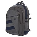 Рюкзак BRAUBERG URBAN универсальный, 2 отделения, "MainStream 2", серо-синий, 45х32х19 см, 224446 224446