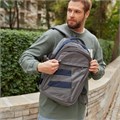 Рюкзак BRAUBERG URBAN универсальный, 2 отделения, "MainStream 2", серо-синий, 45х32х19 см, 224446 224446
