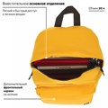 Рюкзак BRAUBERG СИТИ-ФОРМАТ один тон, универсальный, желтый, 41х32х14 см, 225378 225378