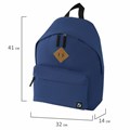 Рюкзак BRAUBERG СИТИ-ФОРМАТ один тон, универсальный, синий, 41х32х14 см, 225373 225373