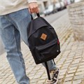 Рюкзак BRAUBERG СИТИ-ФОРМАТ один тон, универсальный, черный, 41х32х14 см, 225381 225381