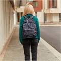 Рюкзак BRAUBERG СИТИ-ФОРМАТ универсальный, "Black marble", черный, 41х32х14 см, 270790 270790