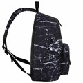 Рюкзак BRAUBERG СИТИ-ФОРМАТ универсальный, "Black marble", черный, 41х32х14 см, 270790 270790