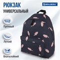 Рюкзак BRAUBERG СИТИ-ФОРМАТ универсальный, "Ice cream", синий, 41х32х14 см, 228858 228858