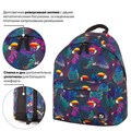 Рюкзак BRAUBERG СИТИ-ФОРМАТ универсальный, "Toucans", разноцветный, 41х32х14 см, 228847 228847