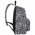 Рюкзак BRAUBERG СИТИ-ФОРМАТ универсальный, "Zebra", белый/черный, 41х32х14 см, 271680 271680