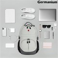 Рюкзак GERMANIUM "S-07" универсальный, уплотненная спинка, облегчённый, светло-серый, 46х32х15 см, 226954 226954