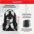 Рюкзак GERMANIUM "S-07" универсальный, уплотненная спинка, облегчённый, светло-серый, 46х32х15 см, 226954 226954