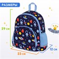 Рюкзак BRAUBERG KIDS PLAY детский, 1 отделение, 3 кармана, "In space", 29х23х12 см, 272051 272051