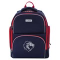 Рюкзак BRAUBERG CLASSIC, легкий каркас, премиум материал, "Lion", синий, 37х32х21 см, 228829 228829